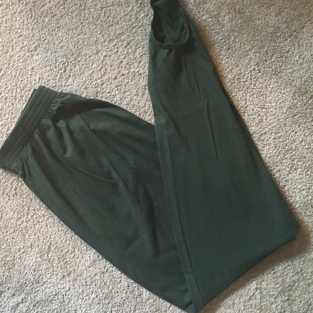 Green Stirrup Pants/Leggings/Yoga**REDUCED**